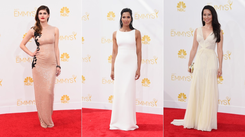 Illustration for article titled All the Sparkly, Slinky and Ridiculous Looks at the Emmys Red Carpet